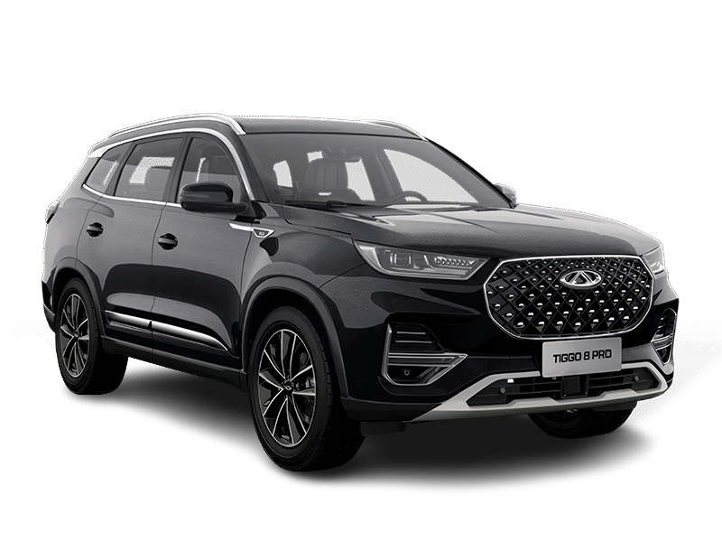 Купить Chery Tiggo 8 Pro в Новосибирске - Глубокий черный